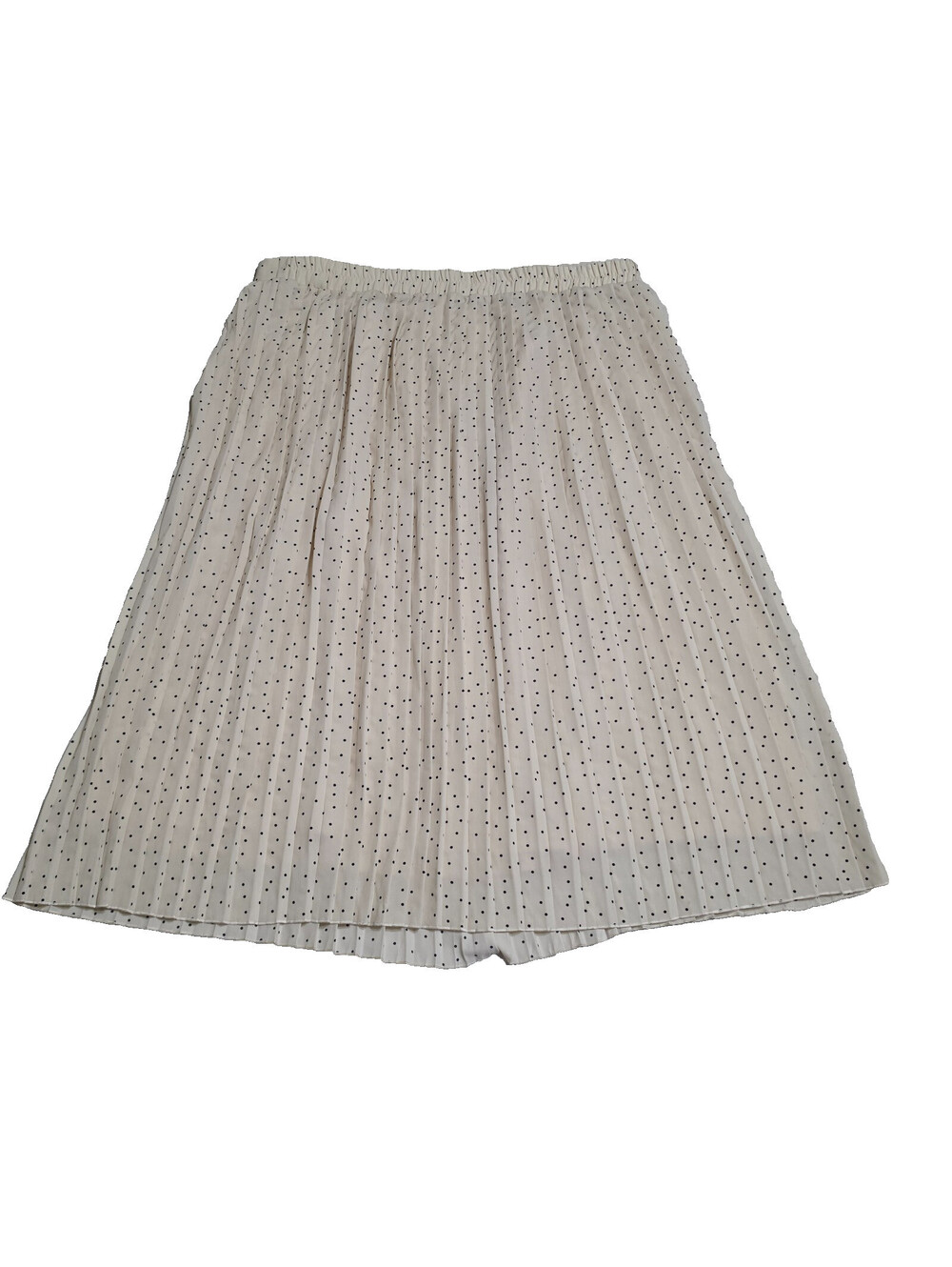 NWT Sweet Salt Women's Accordion Pleated Lined A Line Midi Skirt Size 18 Cream